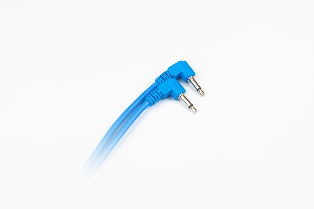 Патчкабель SZ-Audio Angle Cable 45 cm Blue