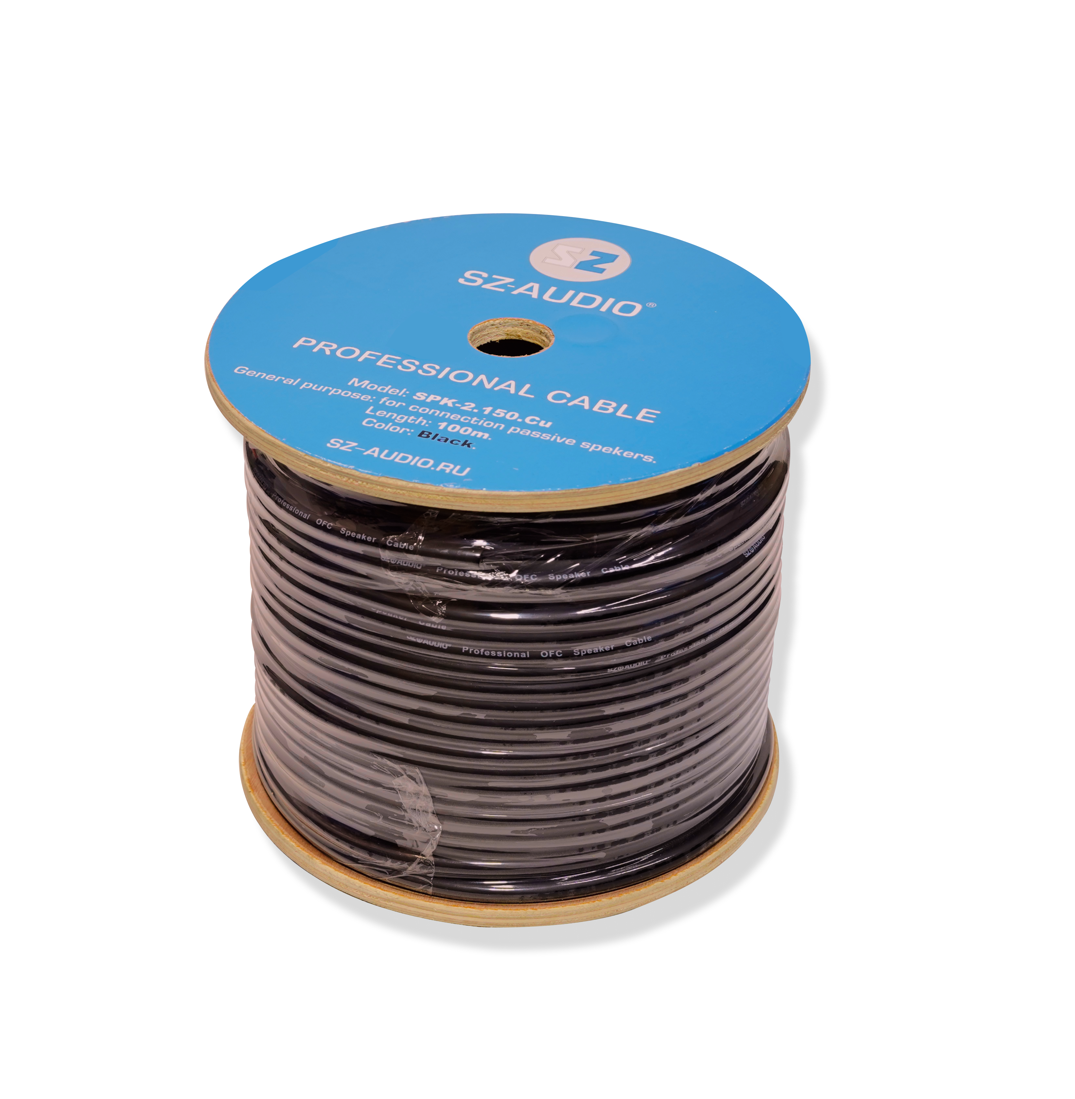 Спикерный кабель SZ-Audio 2x1.5mm OFC (100 м)