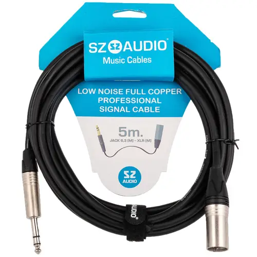 SZ-Audio Jack 6,3 - XLR 5m