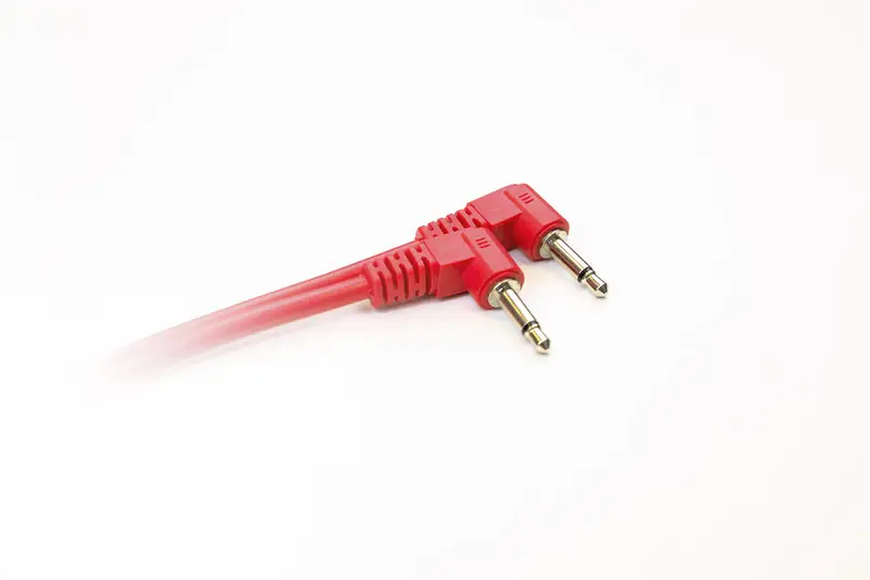 SZ-Audio Angle Cable 15 cm Red