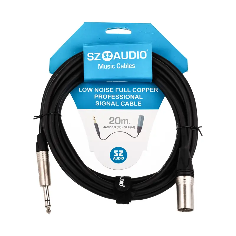 SZ-Audio Jack 6,3 - XLR 20m